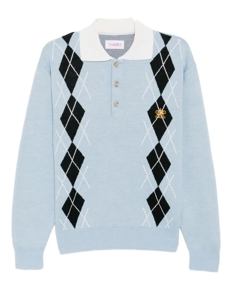 Thames MMXX. Le conq knit - Blau Blau