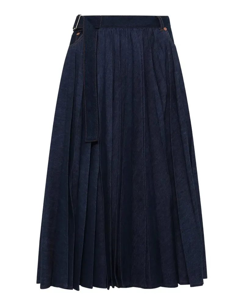 Sacai denim skirt - Blau Blau