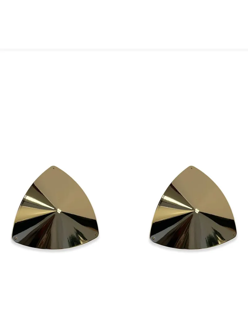 Bordelle Triangel-Nippel aus Gold Gold