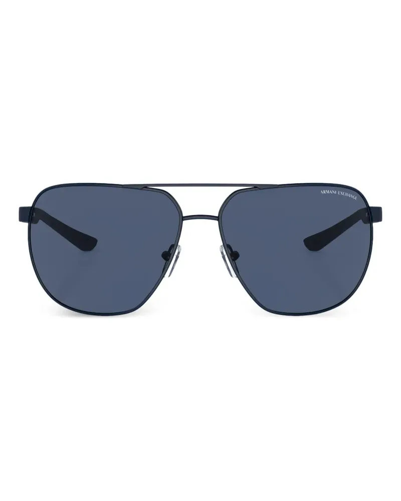 Armani Exchange Getönte Pilotenbrille - Blau Blau