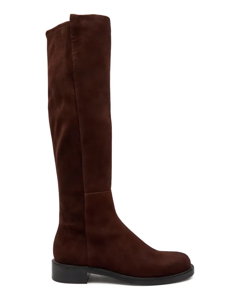 Stuart Weitzman panelled knee-high boots - Braun Braun