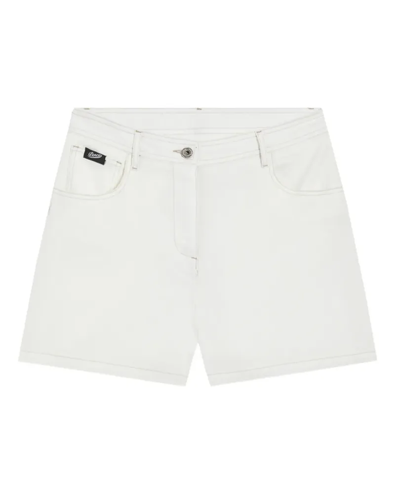 PENCE patch pocket shorts - Weiß Weiß