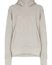 LES TIEN Oversized-Hoodie Grau