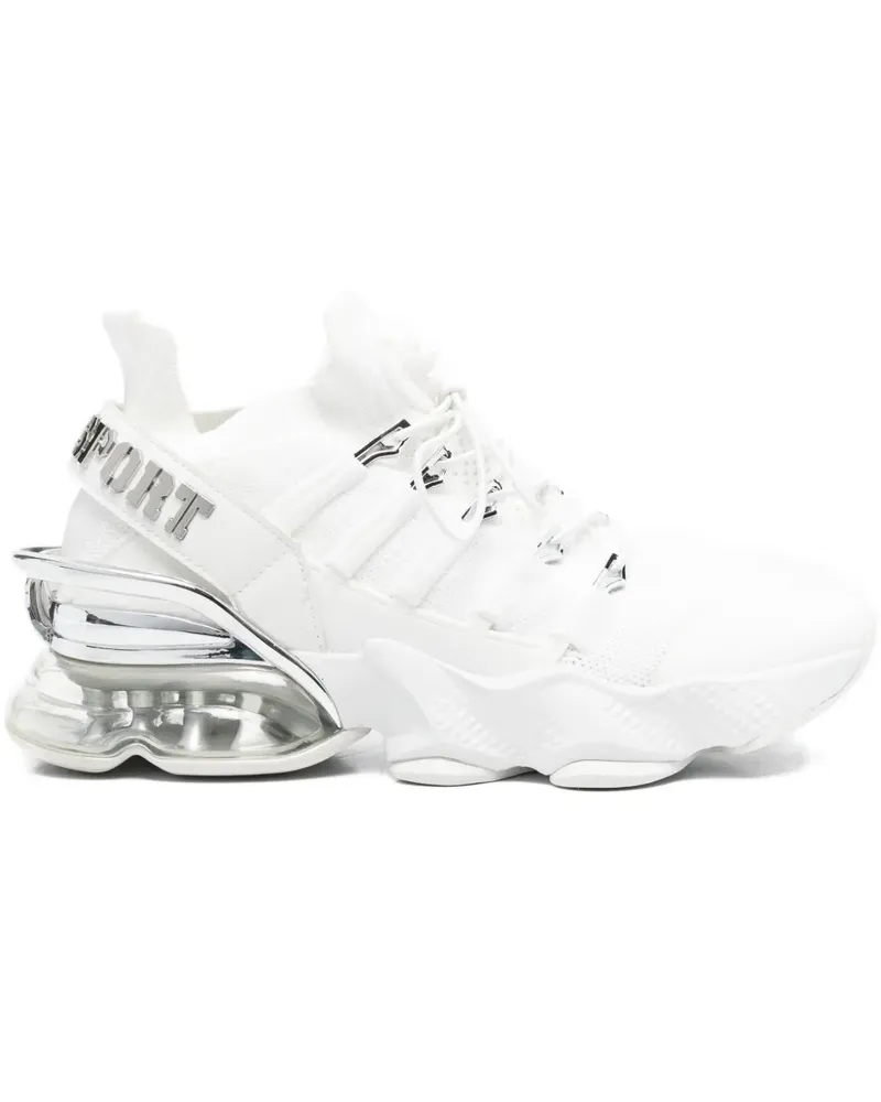 Philipp Plein Sneakers mit Plateau - Weiß Weiß