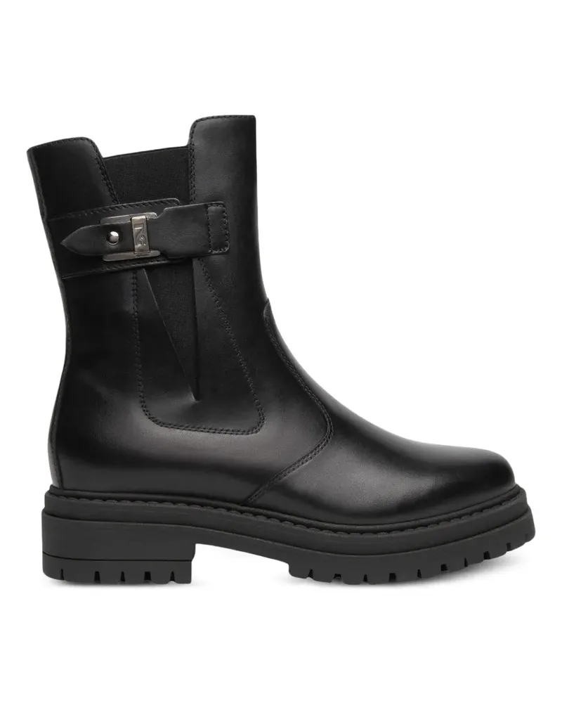 Nero Gardini buckle-strap chunky-sole boots - Schwarz Schwarz