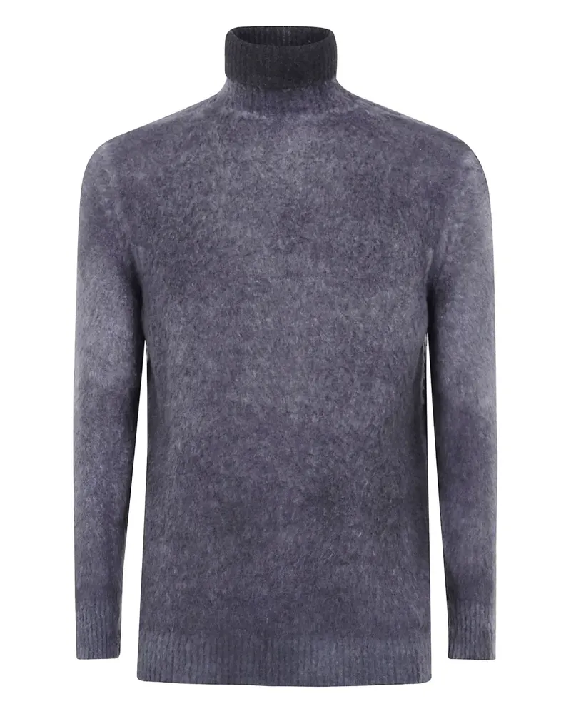 Avant Toi Pullover mit Rollkragen - Blau Blau
