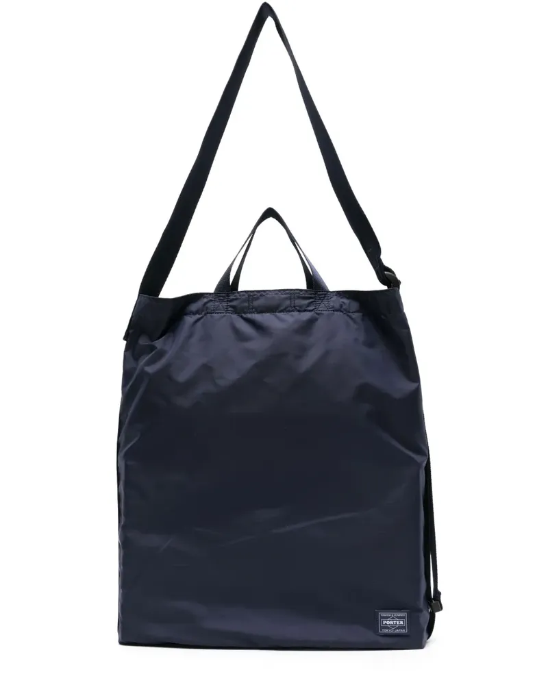 PORTER-YOSHIDA & CO Flex Ripstop-Schultertasche - Blau Blau