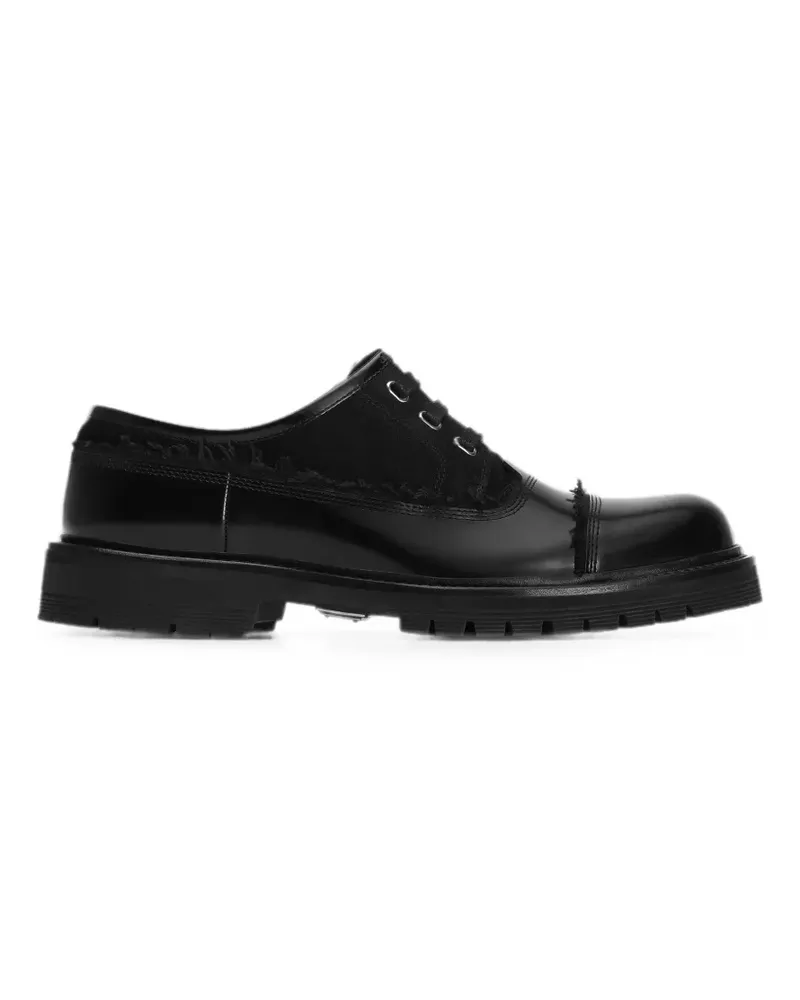 Dolce & Gabbana Klassische Derby-Schuhe - Schwarz Schwarz