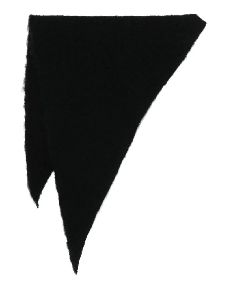 Faliero Sarti Kat Schal - Schwarz Schwarz