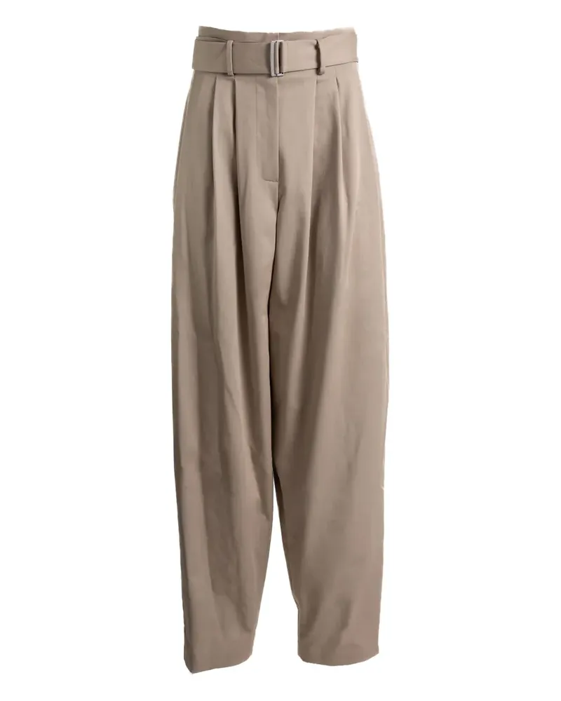 Magda Butrym belted trousers - Nude Nude