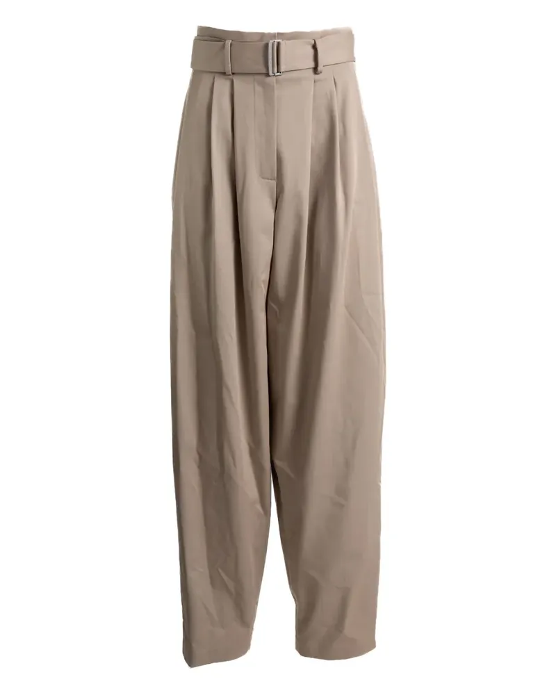 Magda Butrym belted trousers - Nude Nude