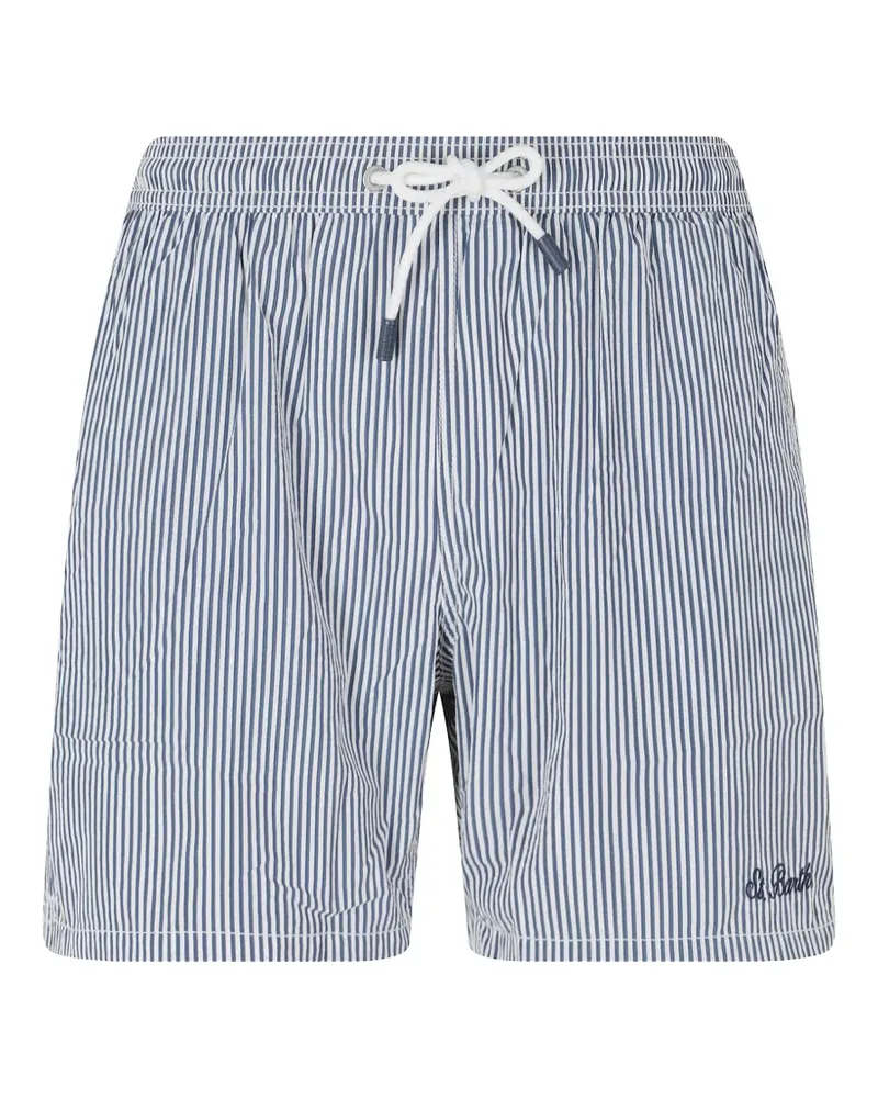 MC2 Saint Barth Patmos striped swim shorts - Blau Blau