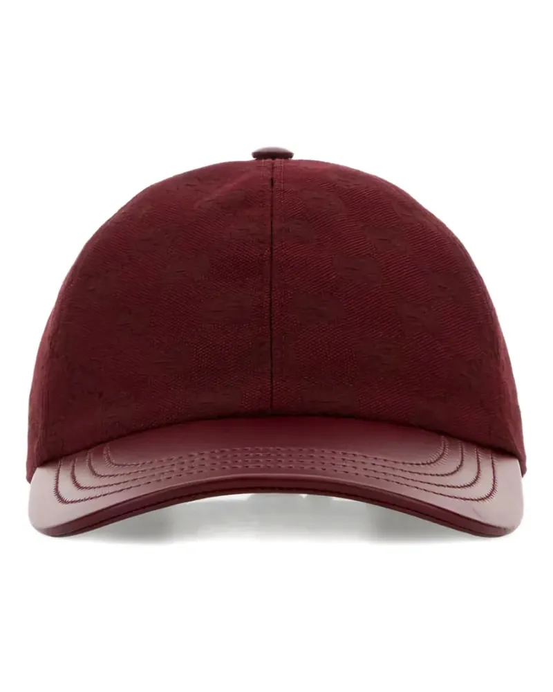 Gucci Baseballkappe mit Einsätzen - Rot Rot