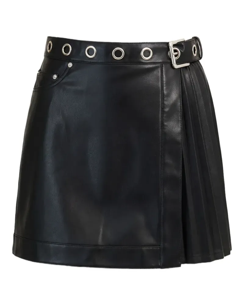 Cinq à Sept Santana pleated mini skirt - Schwarz Schwarz