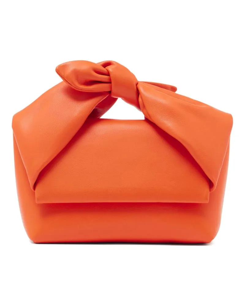 J.W.Anderson Mittelgroße Bow Twister Tote Bag - Orange Orange