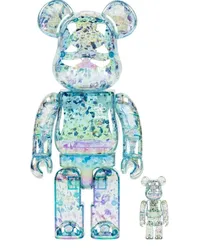 Medicom Toy x ANEVER BE@RBRICK 100% & 400% Figuren-Set Blau