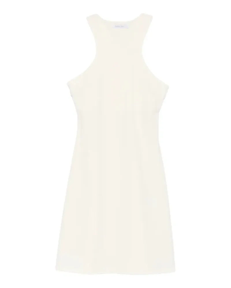 Patrizia Pepe crew neck sleeveless mini dress - Nude Nude