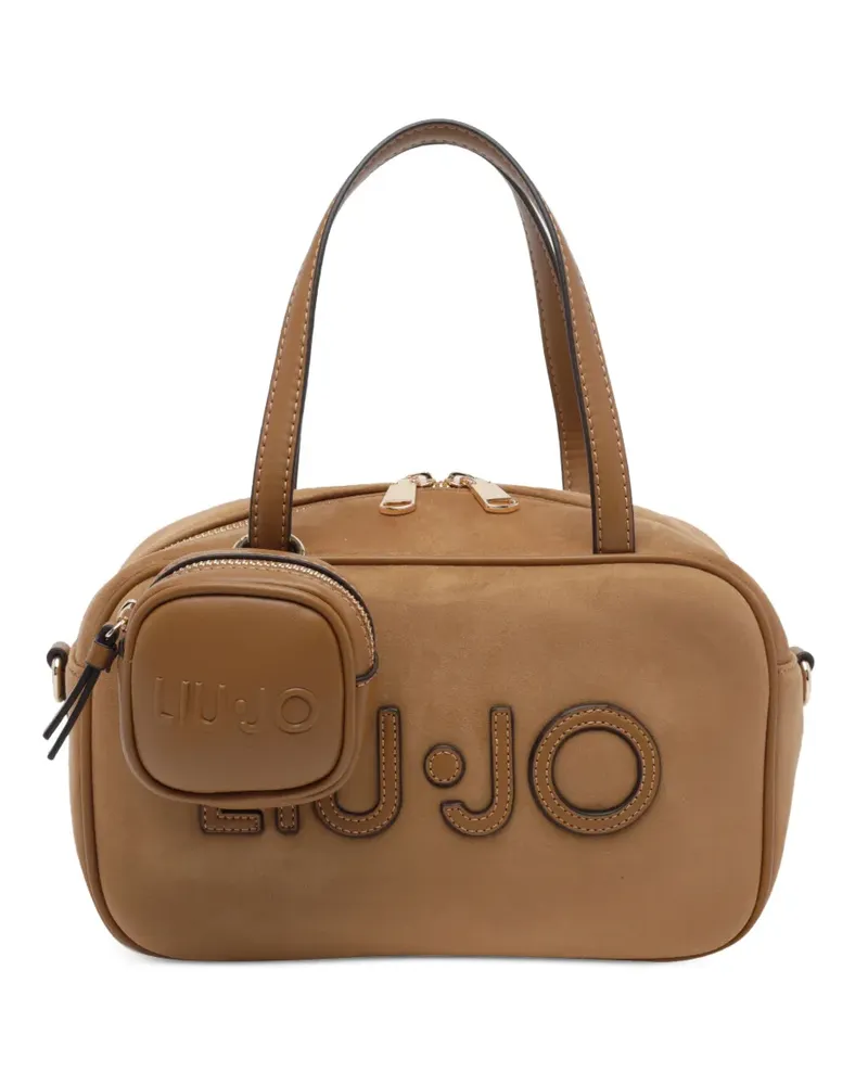 Liu Jo Shopper mit Logo-Patch - Nude Nude
