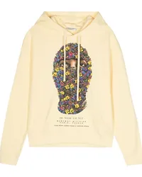 IH NOM UH NIT Floral Mask Hoodie Gelb