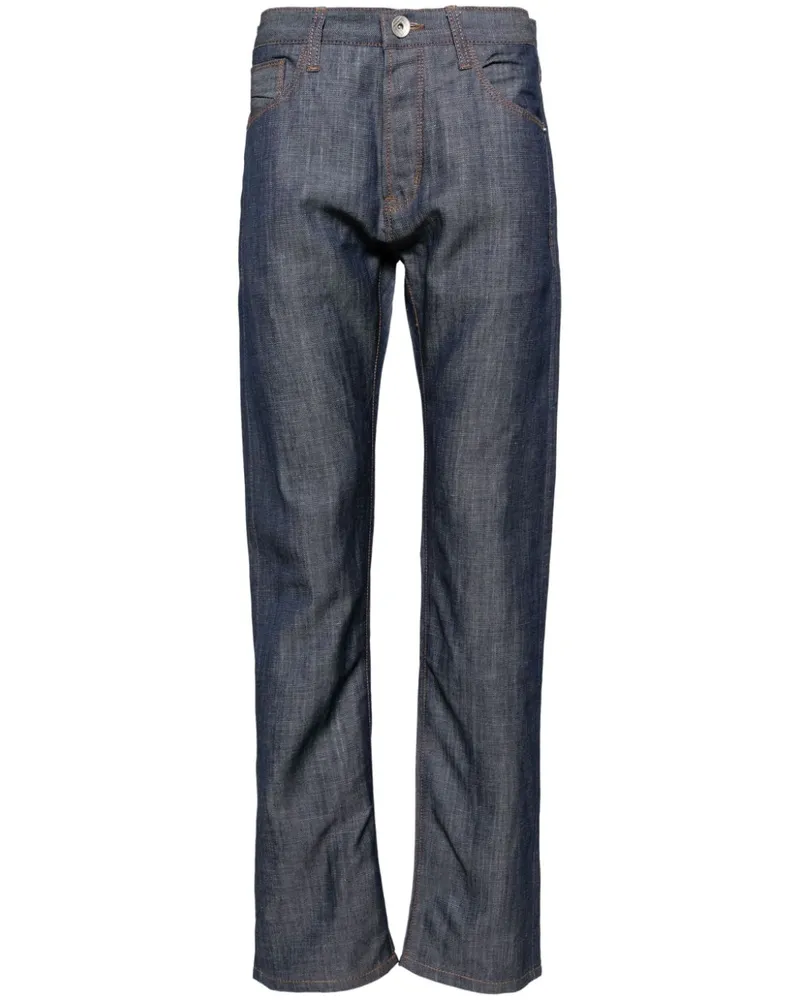 PRIVATE STOCK The James Straight-Leg-Jeans Blau