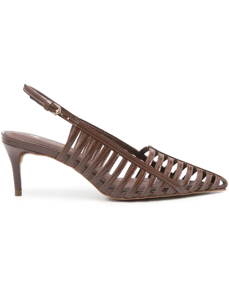 CARRANO Slingback-Pumps 70mm - Braun Braun