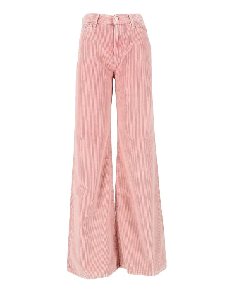 7 for all mankind Lotta Cordhose - Rosa Rosa