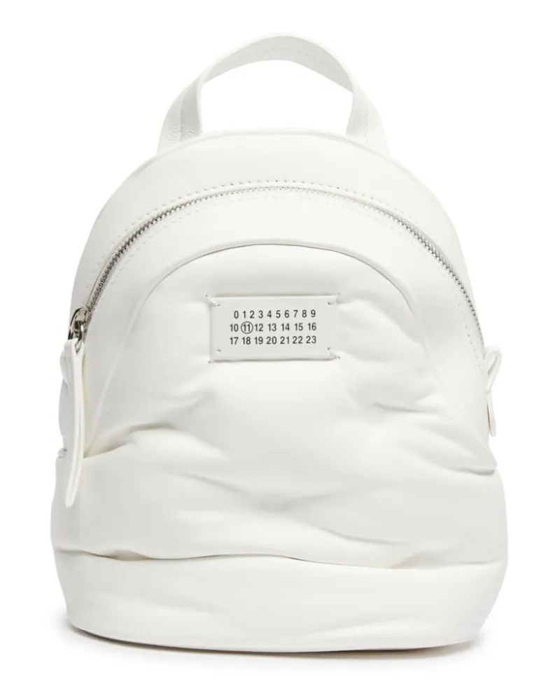 Maison Margiela Gesteppter Glam Slam Rucksack - Weiß Weiß