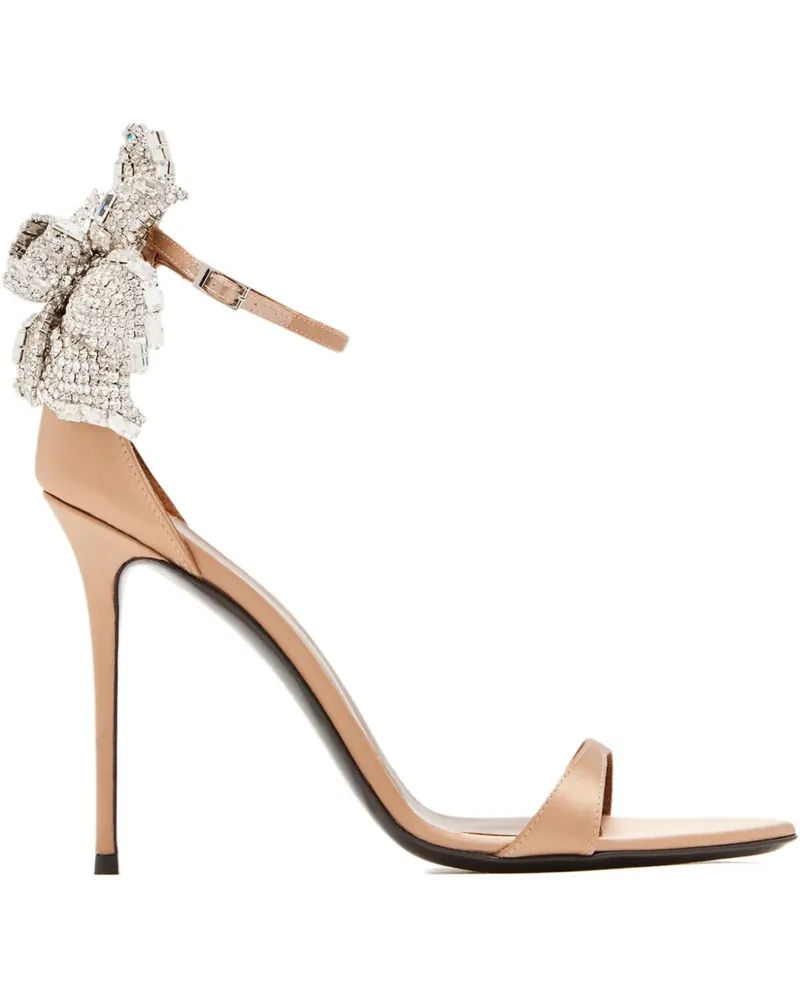 Giuseppe Zanotti Sandalen mit verziertem Absatz 105mm - Gold Gold