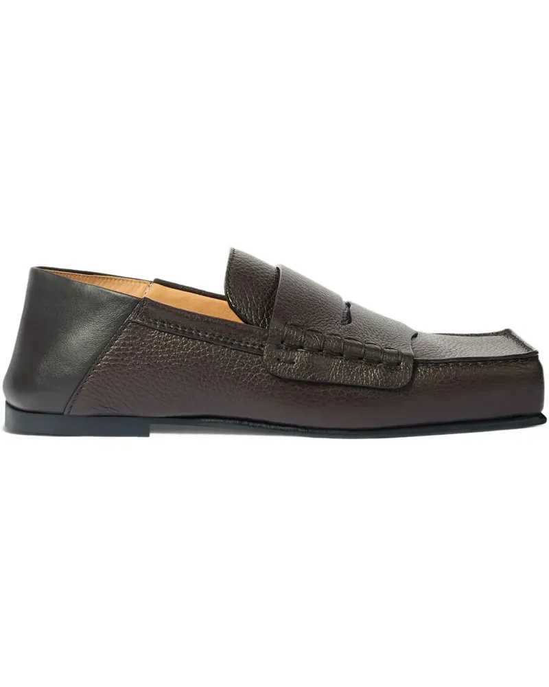 Jacquemus Loafer mit eckiger Kappe - Braun Braun