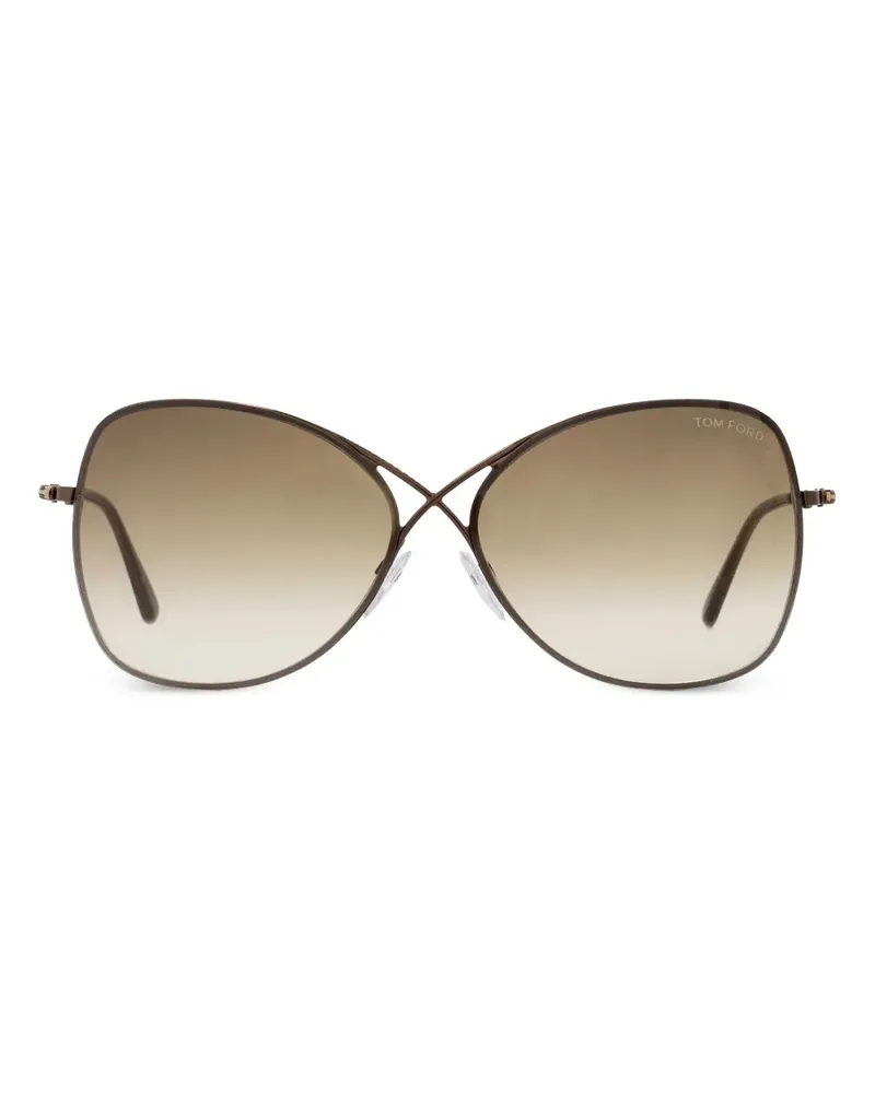 Tom Ford 250 Colette Sonnenbrille - Braun Braun