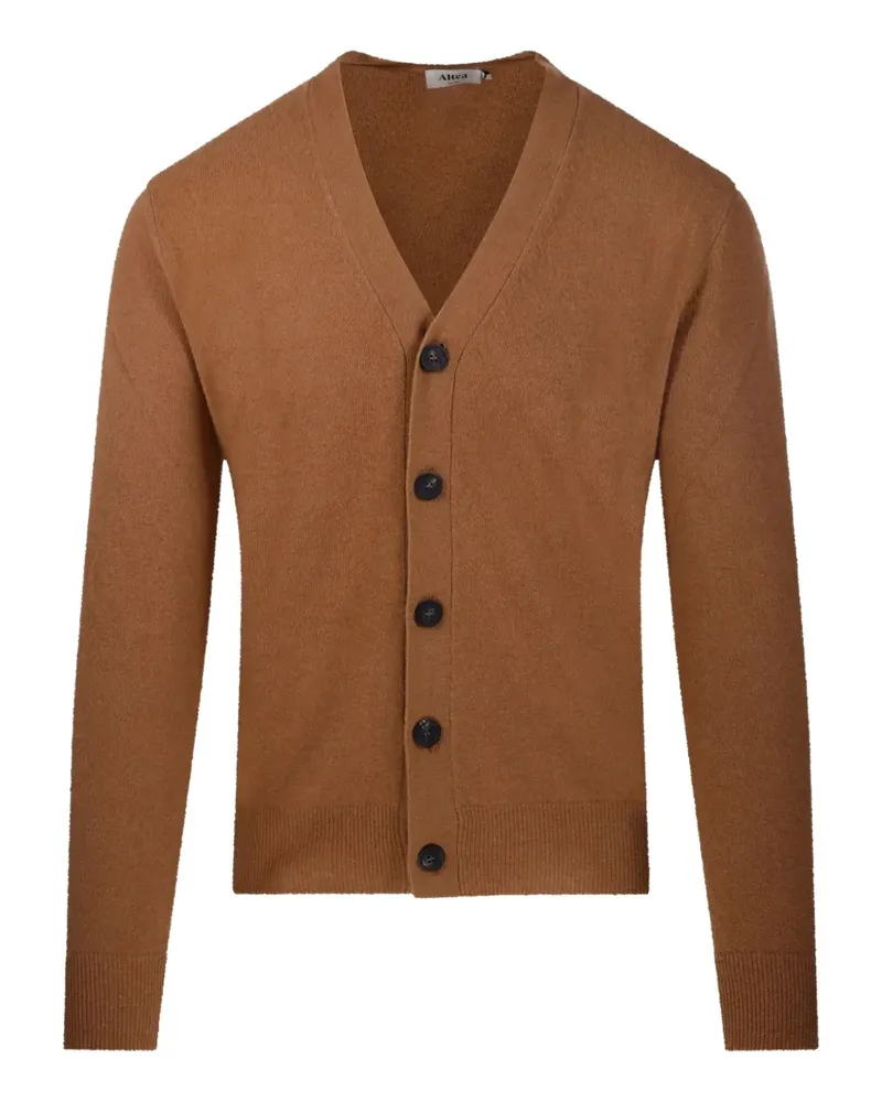 Altea Cardigan mit V-Ausschnitt - Braun Braun