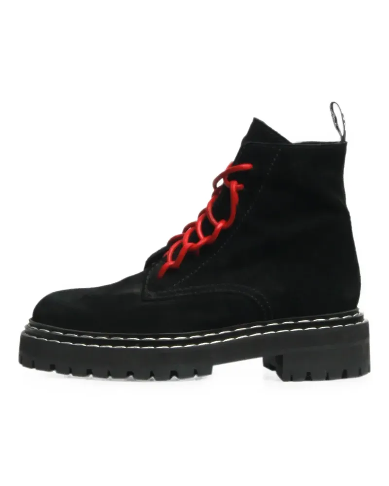 Proenza Schouler double-stitched ankle boots - Schwarz Schwarz