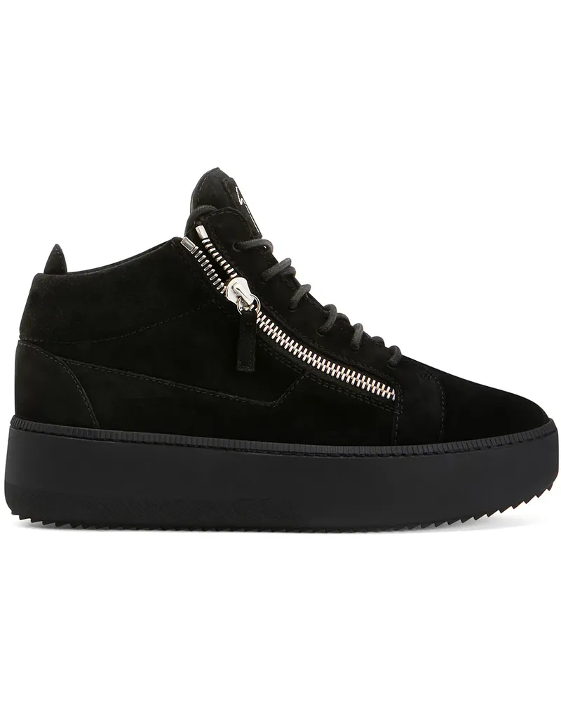 Giuseppe Zanotti Kriss Flatform-Sneakers - Schwarz Schwarz