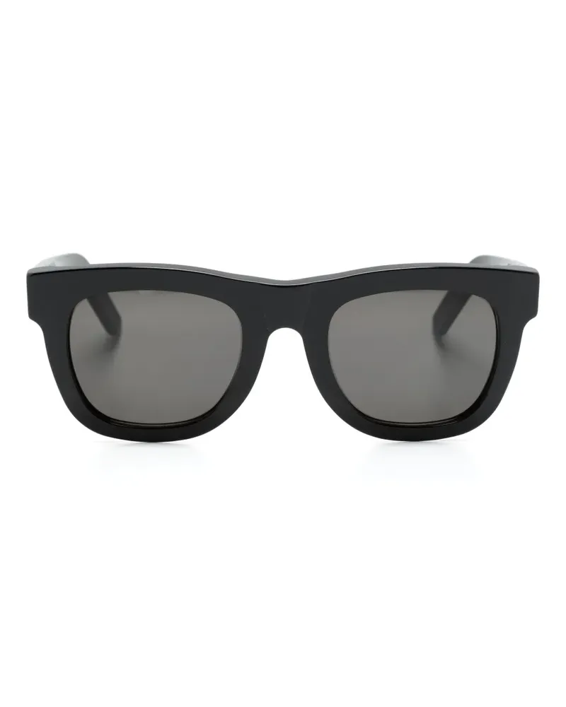 RETROSUPERFUTURE Eckige Ciccio Sonnenbrille - Schwarz Schwarz