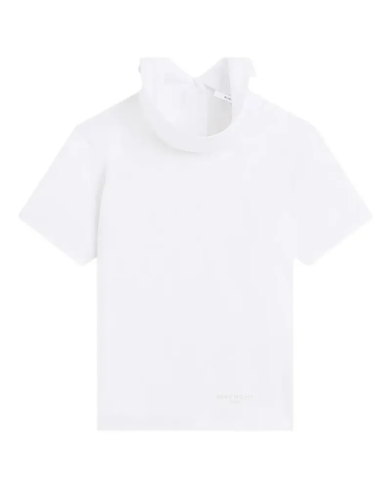 Givenchy T-Shirt mit Knopfleiste - Weiß Weiß