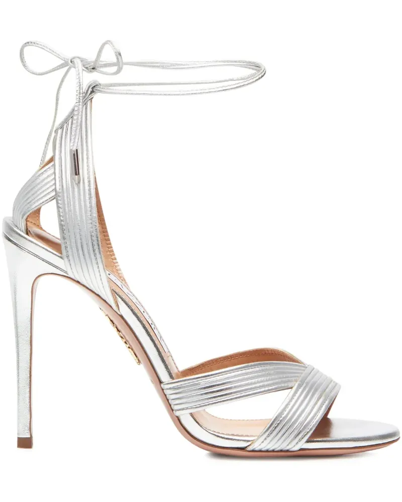 Aquazzura Ari Sandalen 105mm - Gold Gold
