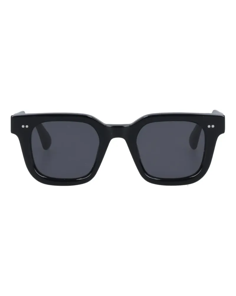 CHIMI Sonnenbrille mit eckigem Gestell - Schwarz Schwarz