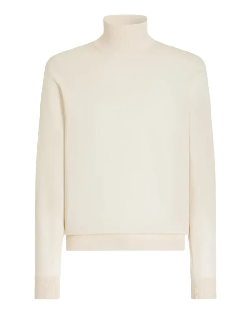 Dolce & Gabbana Rollkragenpullover aus Kaschmir - Nude Nude
