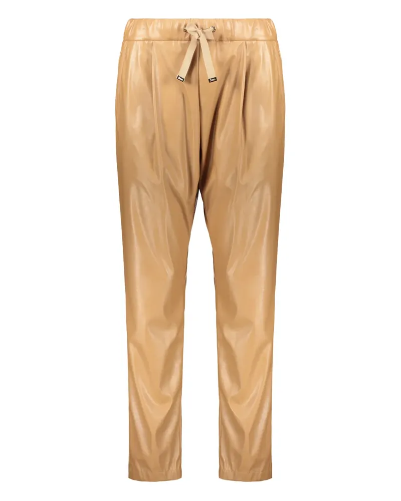 Herno elasticated drawstring trousers - Nude Nude
