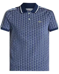 Lacoste Poloshirt mit Logo-Stickerei Blau