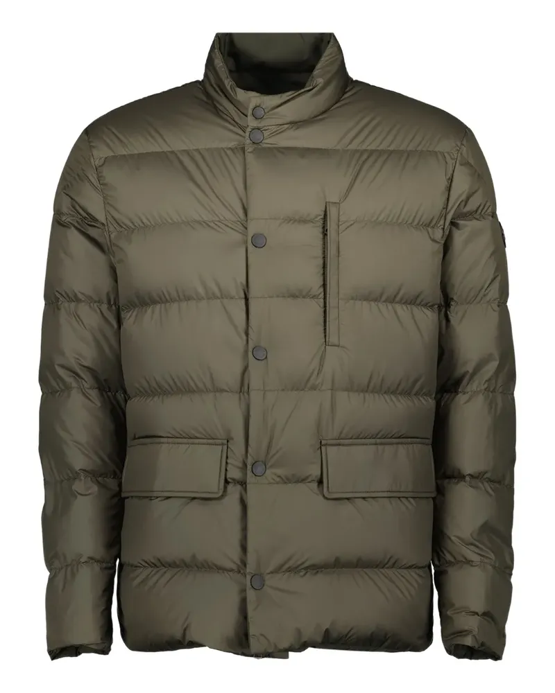 Moncler reversible collared jacket - Grün Grün