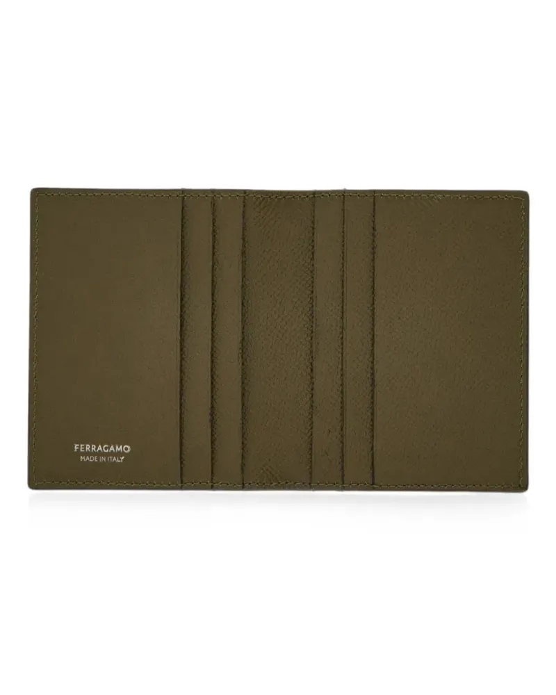 Ferragamo micro Gancini credit card holder - Braun Braun