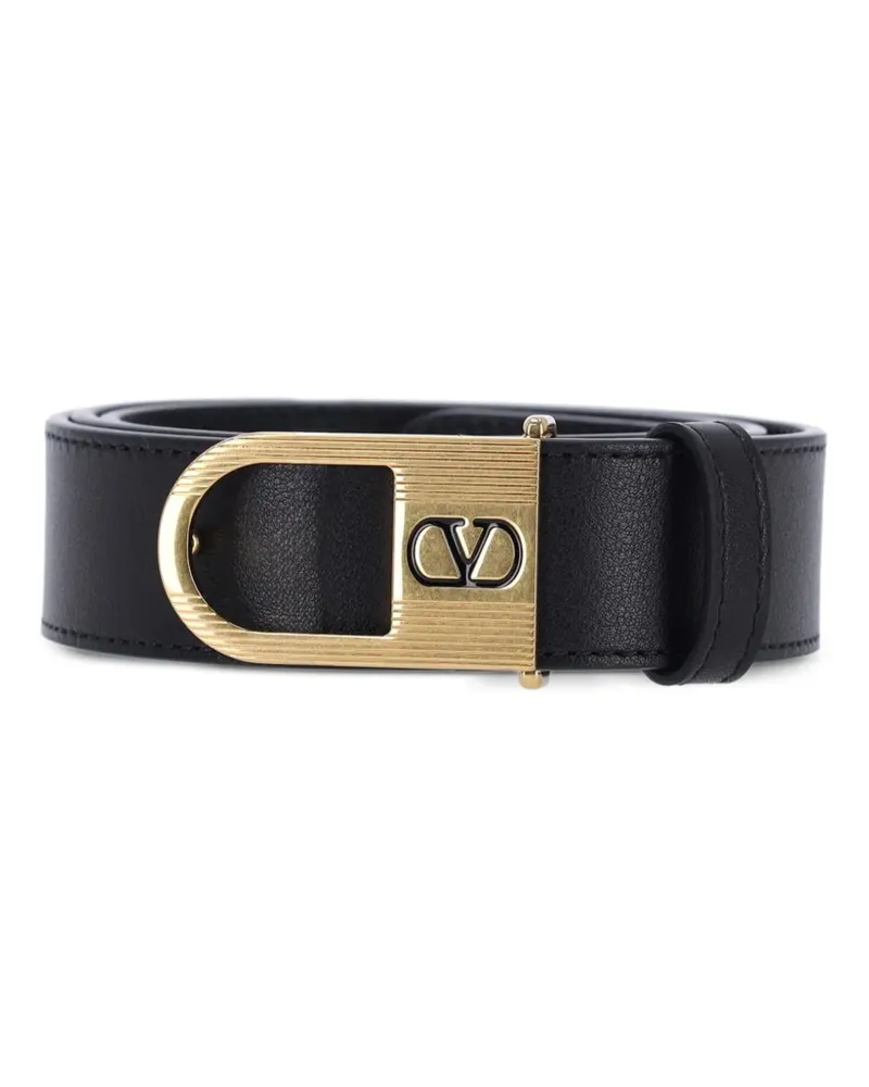 Valentino Garavani Vlogo belt - Schwarz Schwarz