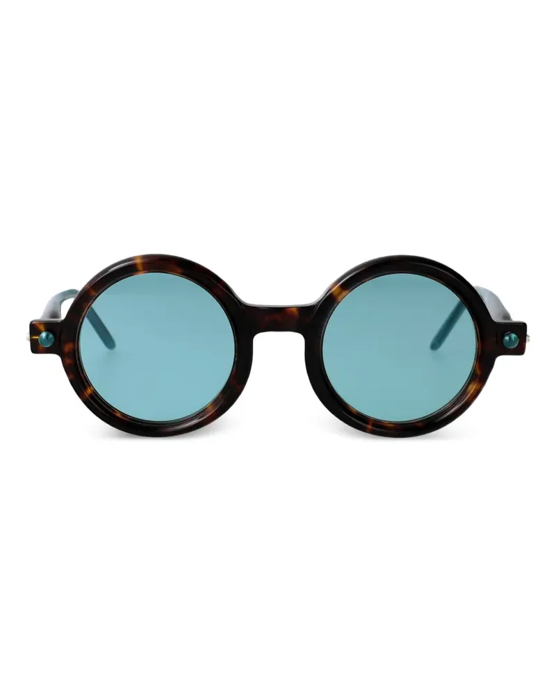 KUBORAUM Maske P1 round-frame sunglasses - Braun Braun