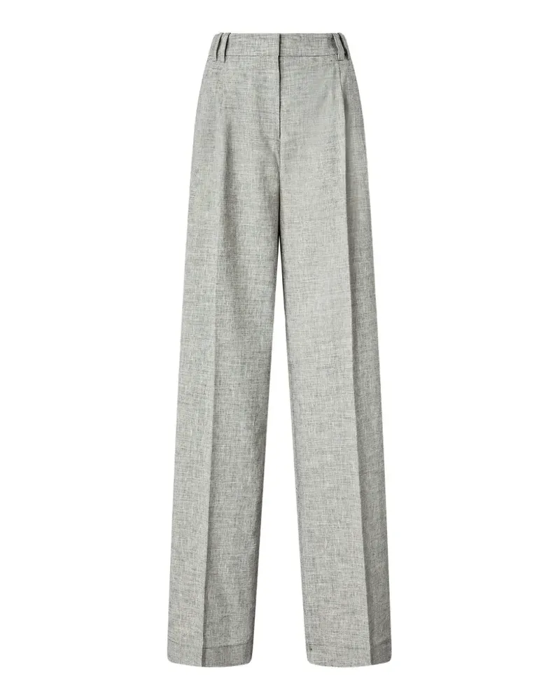 Pinko Hose mit weitem Bein - Grau Grau