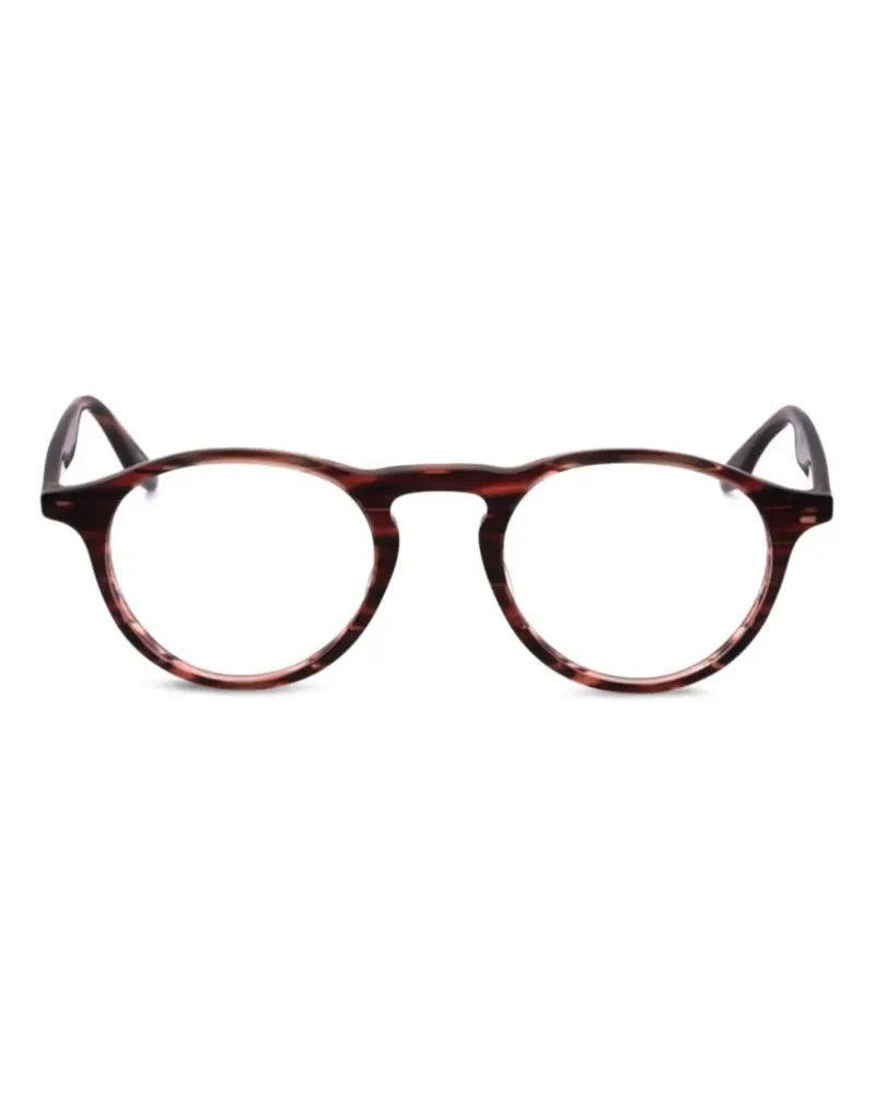 Barton Perreira Brille mit rundem Gestell - Rot Rot