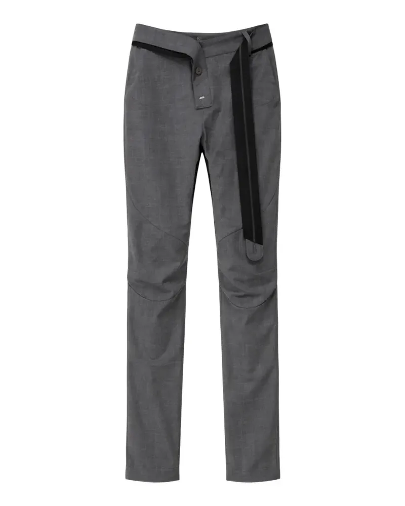 OTTOLINGER belted panelled trousers - Grau Grau