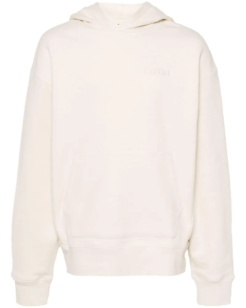 Amiri Hoodie mit Logo-Stickerei - Weiß Weiß