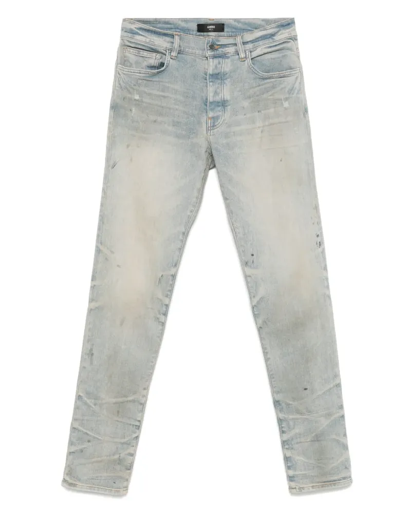 Amiri Jeans mit geradem Bein - Blau Blau