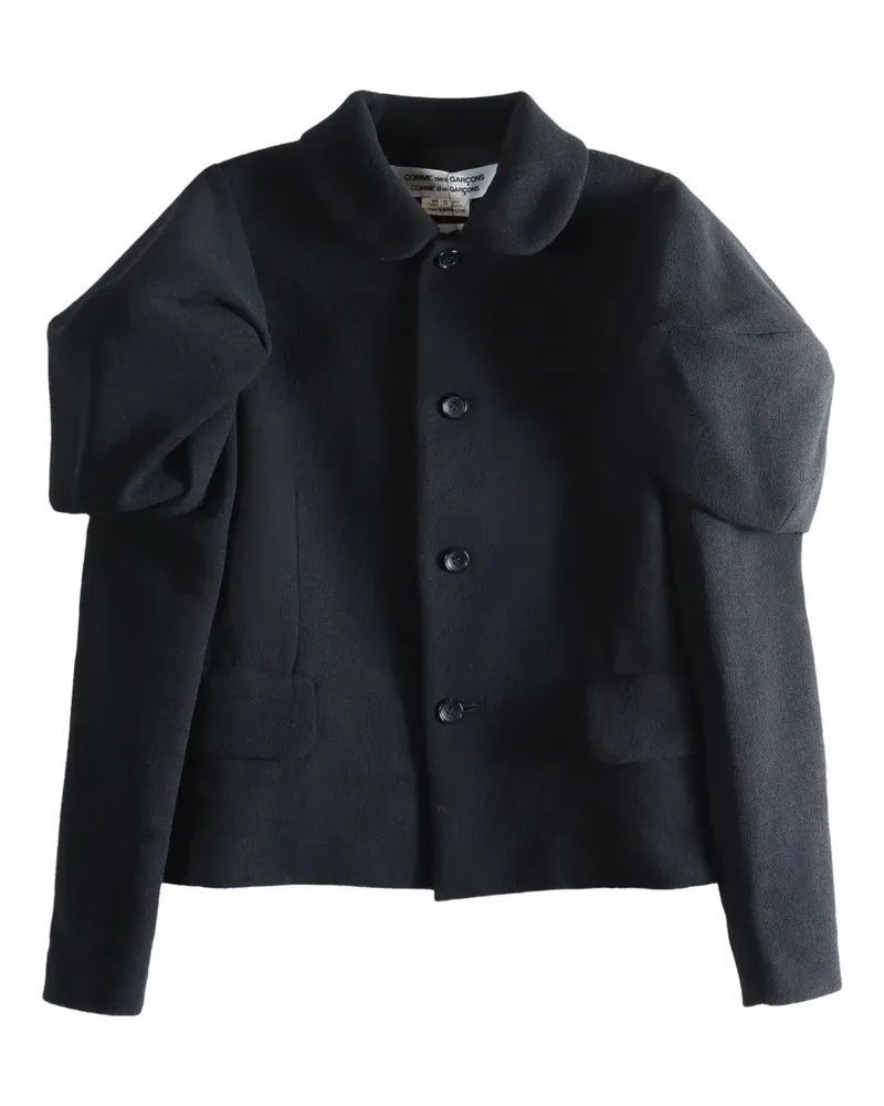 Comme des Garçons Blazer mit Puffärmeln - Schwarz Schwarz